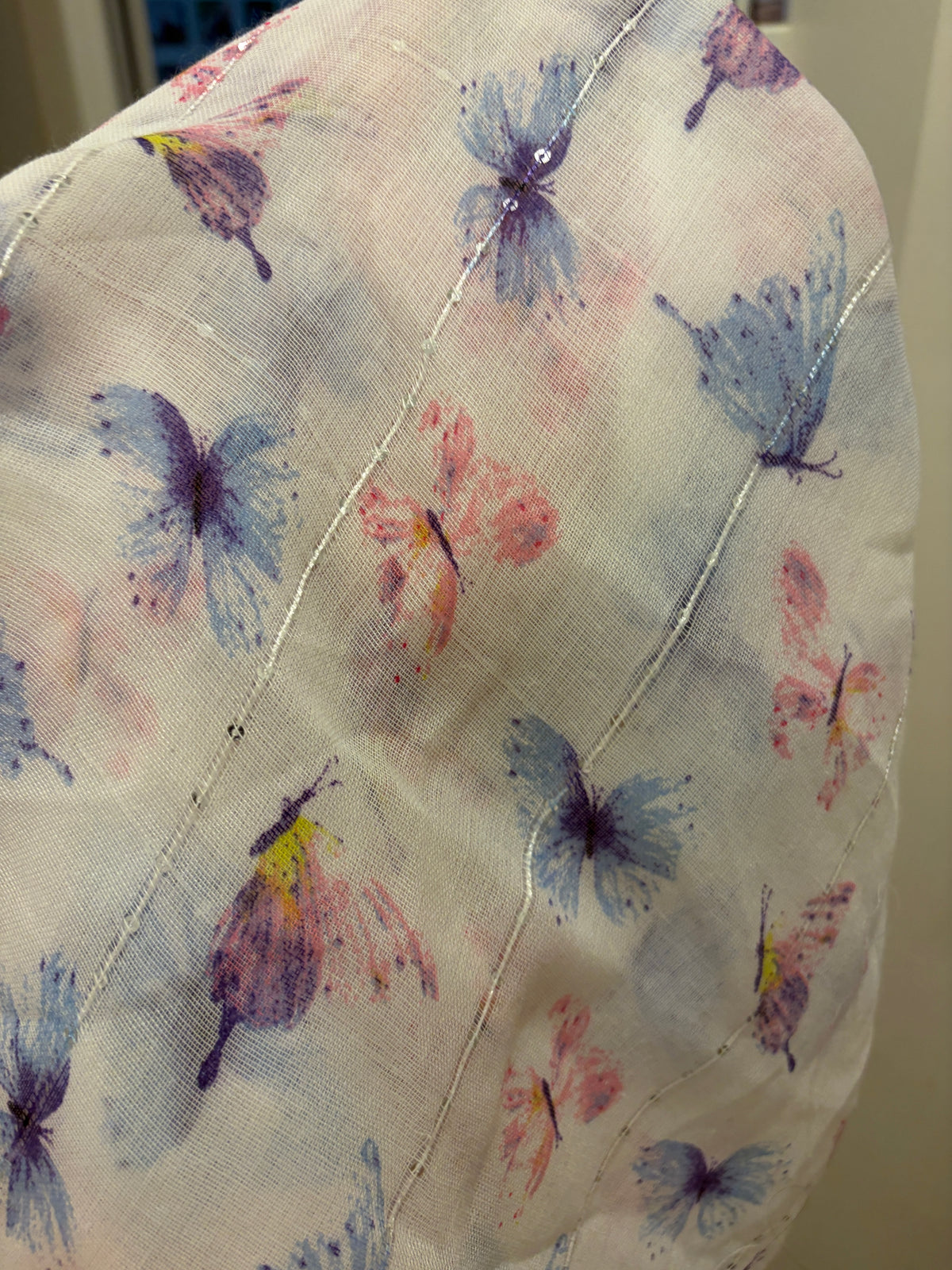 Soft Pastel Butterflies Pre-Tie