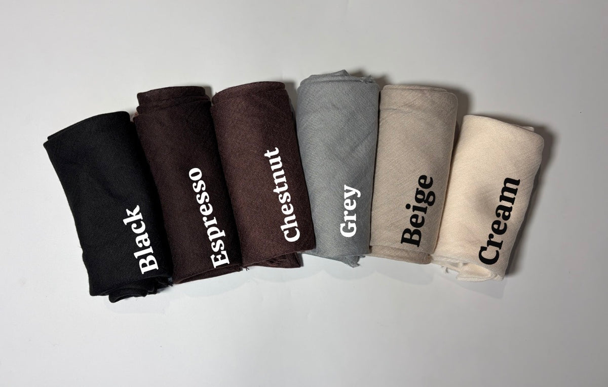 Solid Square Scarves