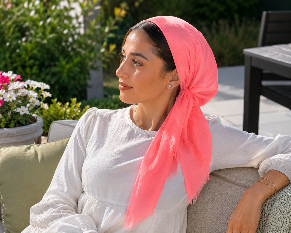 Solid Square Scarves