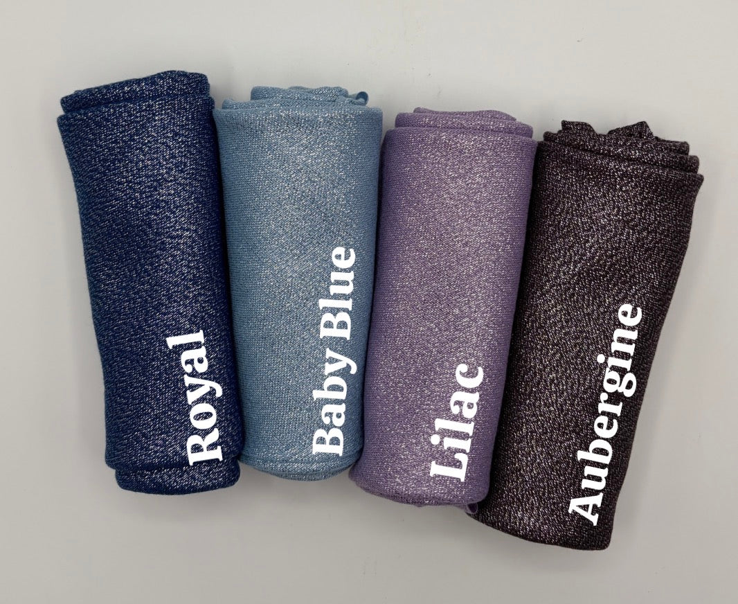 Shimmer Square Scarves