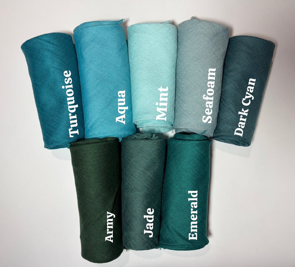 Solid Square Scarves