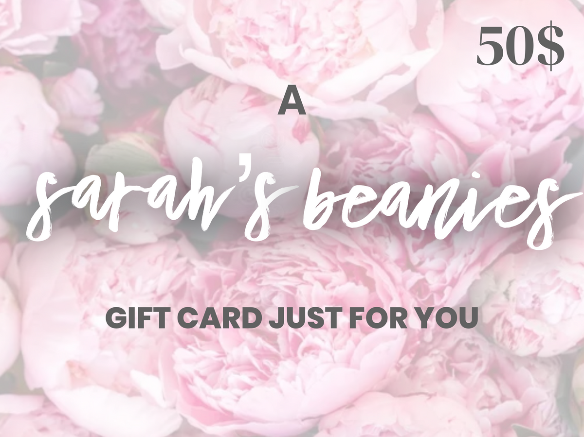 Sarah’s Beanies Gift Cards