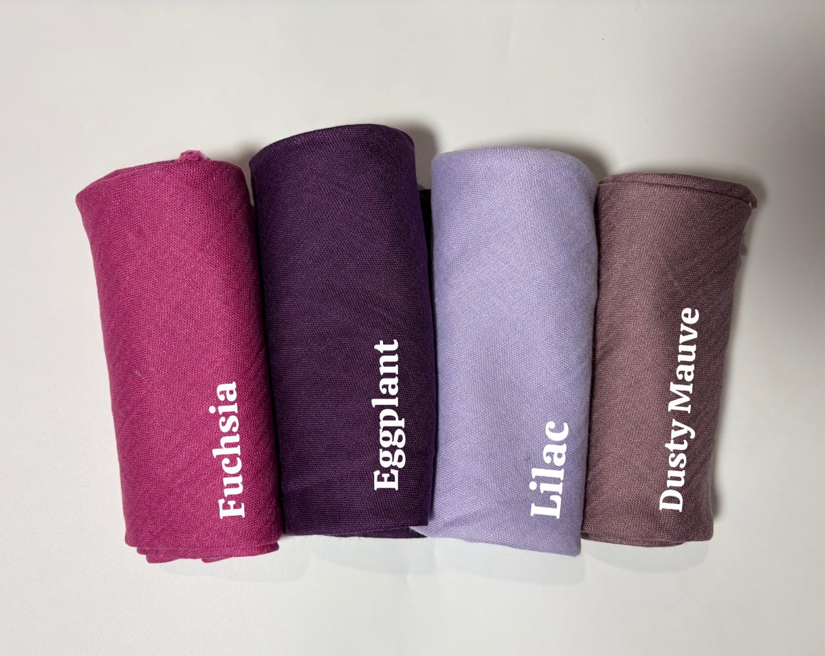 Solid Square Scarves