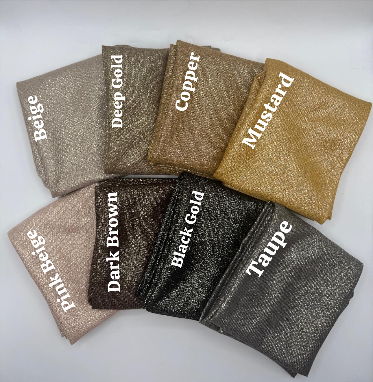 Shimmer Square Scarves