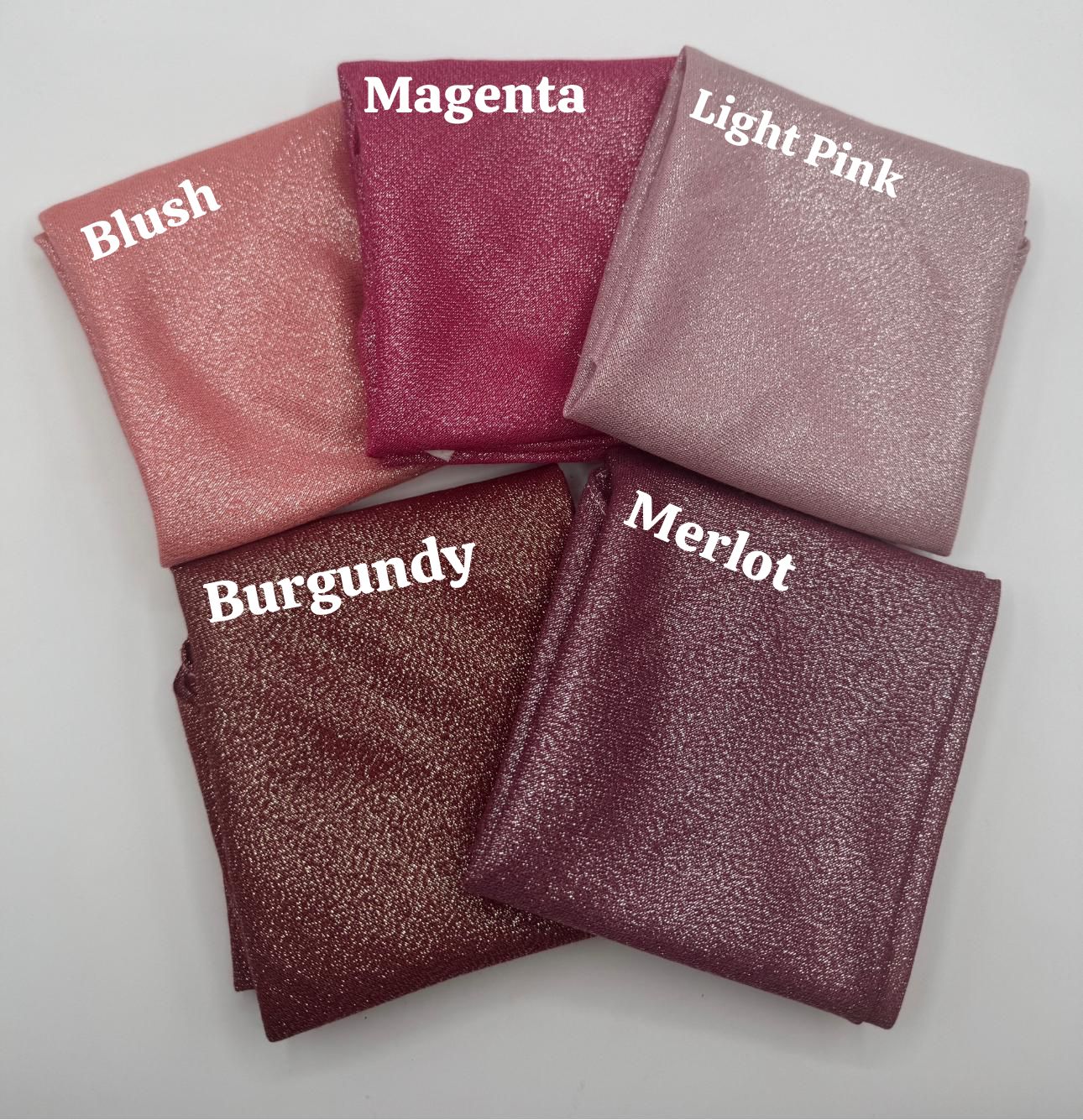Shimmer Square Scarves