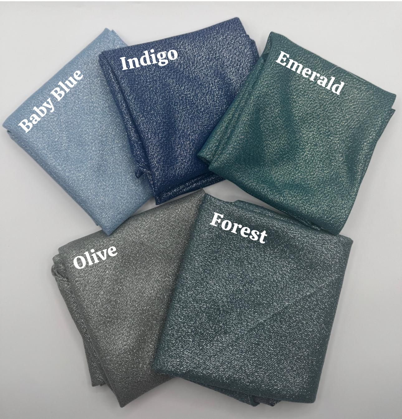 Shimmer Square Scarves