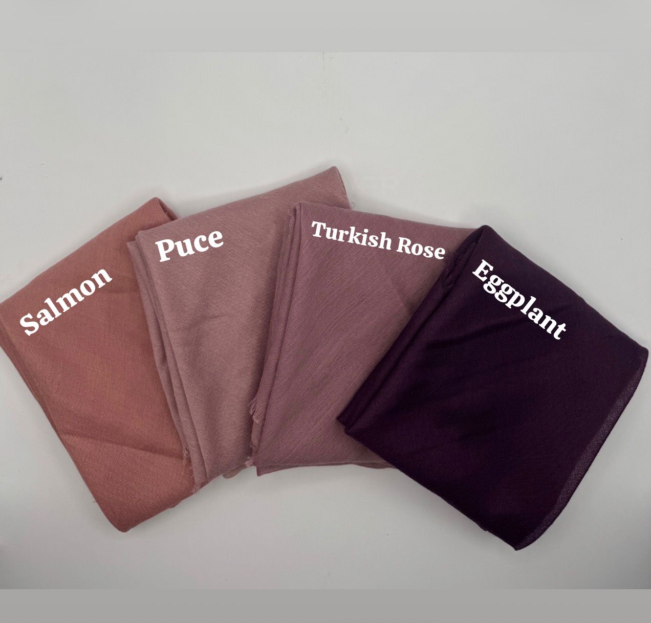 Solid Square Scarves