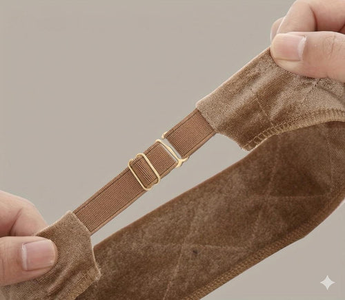 Adjustable velvet grip band