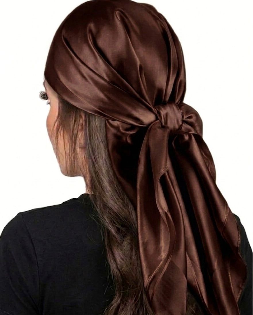 Satin Earthy/Neutral Scarves