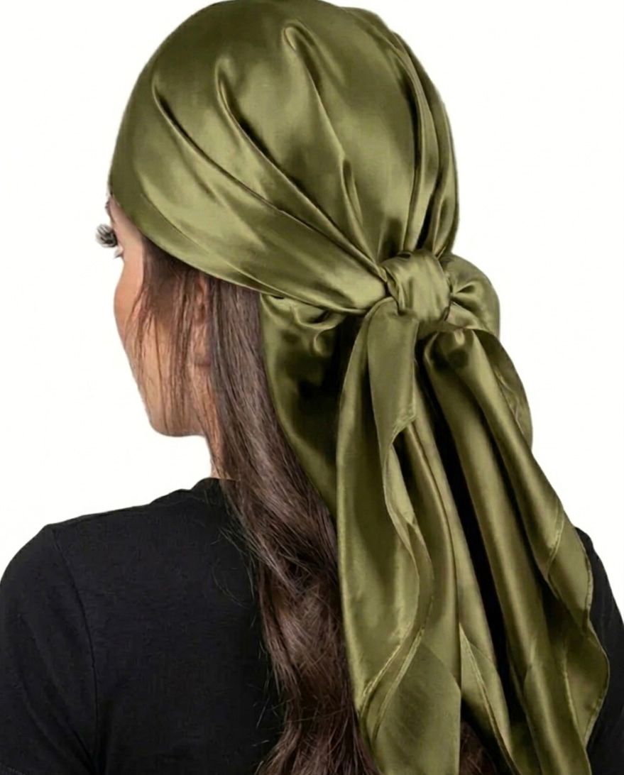 Satin Earthy/Neutral Scarves