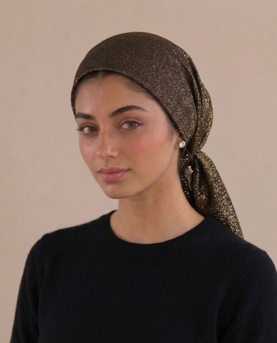 Shimmer with Velvet Grip Pre-Tied Scarves