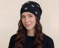Beanies with Shiny Bows